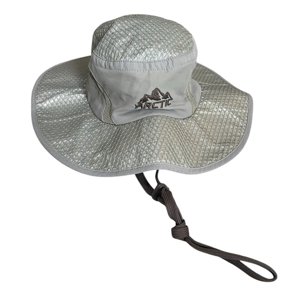 Ontel Arctic Hat Evaporative Cooling Safari Sun Boonie Cap Adjustable Khaki